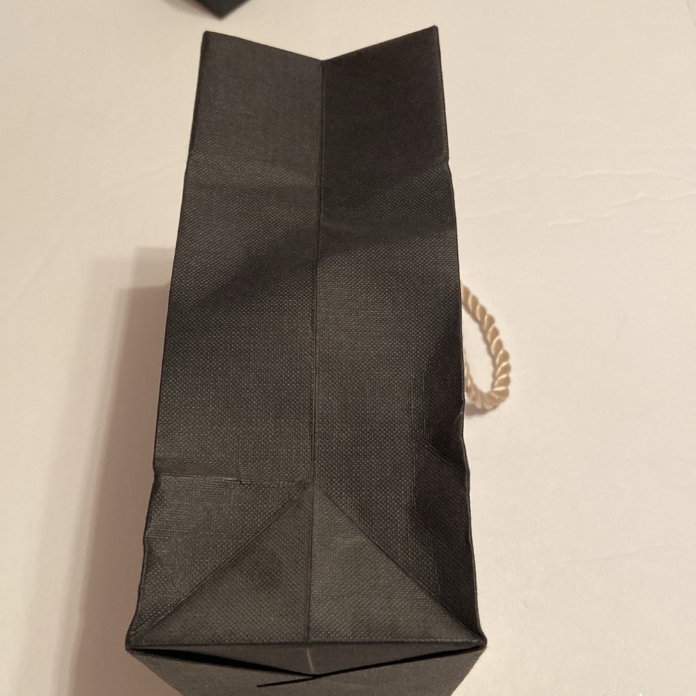 Bulgari Shopping Bag, Box, Receipt Holder, Black and Gold - Picture 4 of 5